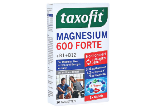 Taxofit Magnesium 600 Forte Depot Tabletten (PZN 10793160)
