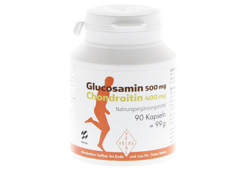 Glucosamin 500 mg + Chondroitin 400 mg Kapseln (PZN 18135)
