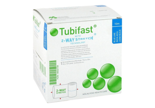 TUBIFAST 2-Way Stretch 7,5 cmx10 m blau (PZN 9932739)