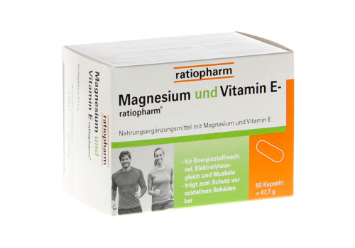 Magnesium und Vitamin E ratiopharm (PZN 3935530)