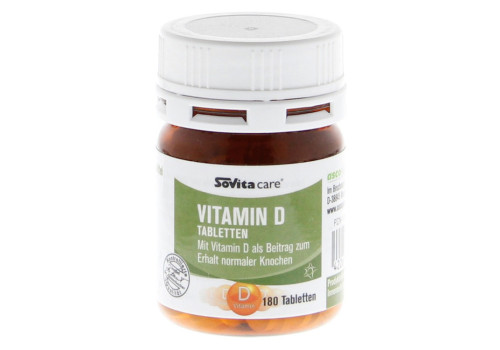 SOVITA CARE Vitamin D Tabletten (PZN 10065561)