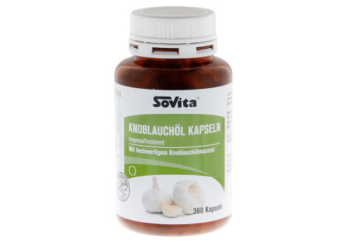 SOVITA Knoblauchöl Kapseln (PZN 7394060)
