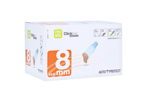 CLICKFINE AutoProtect Pen-Nadeln 8 mm 29 G (PZN 12578402)