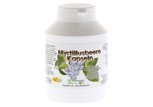 MYRTILLUSBEERE Kapseln (PZN 5124362)