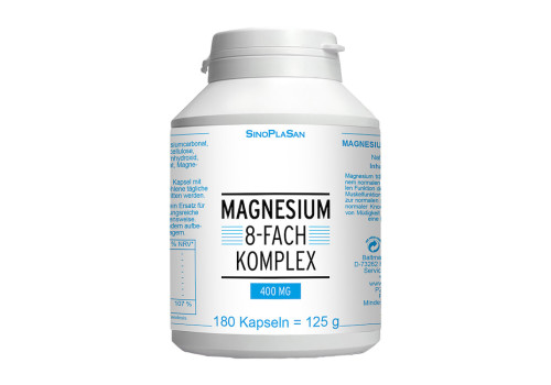MAGNESIUM 8fach Komplex 400 mg Kapseln (PZN 16793445)