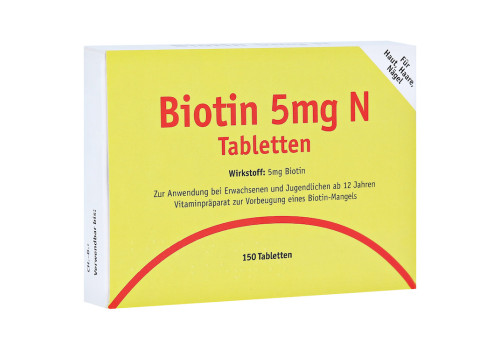 Biotin 5mg N (PZN 2472163)