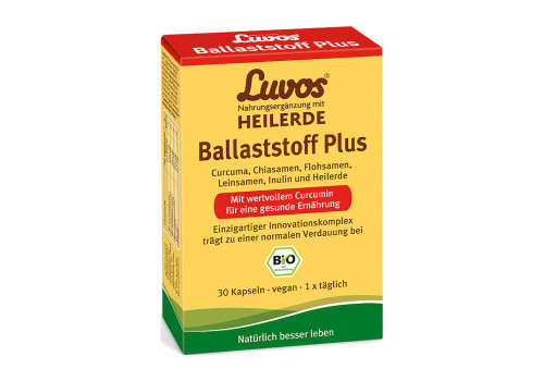 LUVOS Heilerde Bio Ballaststoff Plus Kapseln (PZN 13723154)