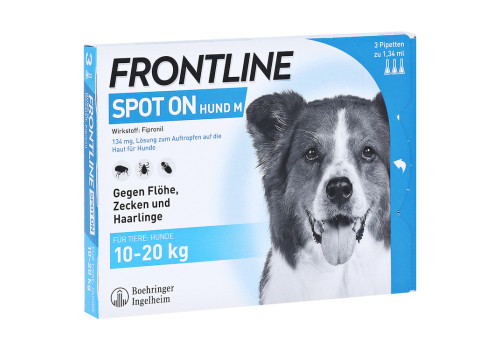 FRONTLINE Spot on H 20 Lösung f.Hunde (PZN 662882)