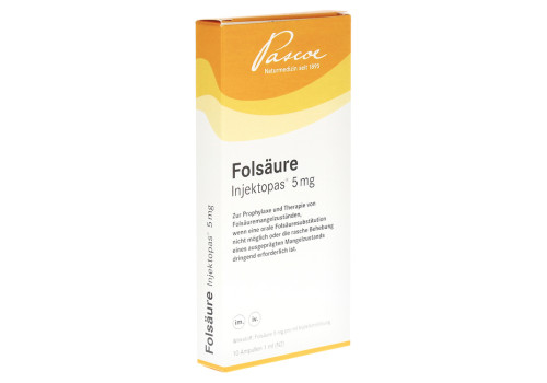 FOLSÄURE Injektopas 5mg (PZN 11155763)