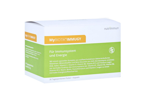 MYBIOTIK IMMUGY Kombipackung 30x2 g+60 Kapseln (PZN 16537475)