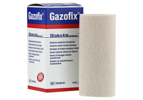 GAZOFIX Fixierbinde kohäsiv 10 cmx4 m (PZN 11587818)
