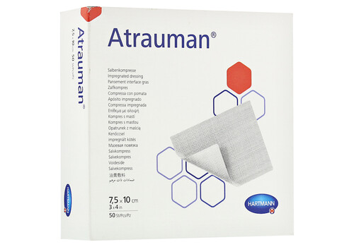 ATRAUMAN 7,5x10 cm steril Kompressen (PZN 8453942)