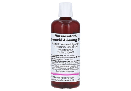 WASSERSTOFFPEROXID Lösung 3% – PZN 4652515 (PZN 4652515)