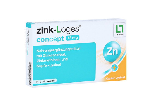 ZINK-LOGES concept 15 mg magensaftres.Kapseln (PZN 15816730)