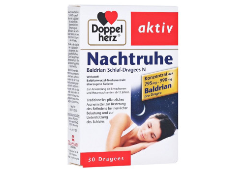 Doppelherz Nachtruhe Baldrian Schlaf-Dragees N – PZN 14168849 (PZN 14168849)