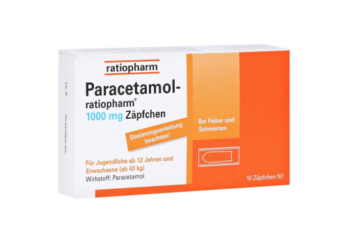 Paracetamol-ratiopharm 1000mg (PZN 3953611)