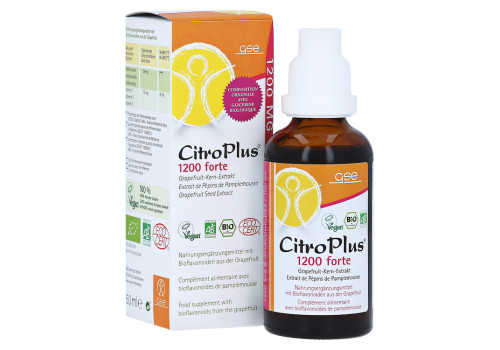CITROPLUS 1200 Forte Bio Grapefruit Kern Extr.Liq. (PZN 14036467)
