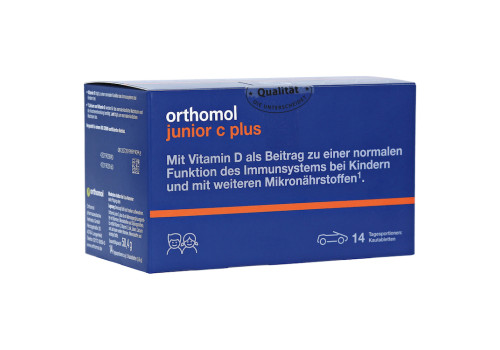Orthomol Junior C Plus Kautabletten Waldfrucht und Mandarine/Orange (PZN 10013245)