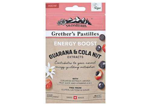 GRETHERS SWISSHERBS Energy Boost Guarana&Cola Nut (PZN 16901260)