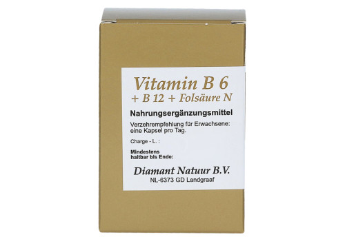 VITAMIN B6+B12+Folsäure N Kapseln (PZN 12569248)