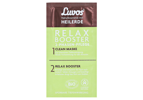 LUVOS Heilerde Relax Booster&Clean Maske 2+7,5ml (PZN 16036046)