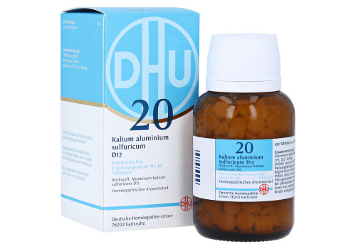 BIOCHEMIE DHU 20 Kalium alum.sulfur.D 12 Tabletten (PZN 6584491)