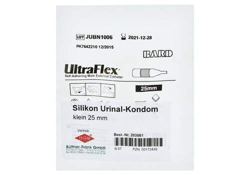 URINALKONDOM 25 mm klein Silikon selbsthaftend (PZN 172439)