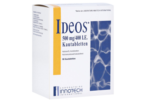 IDEOS 500 mg/400 I.E. Kautabletten (PZN 10210856)