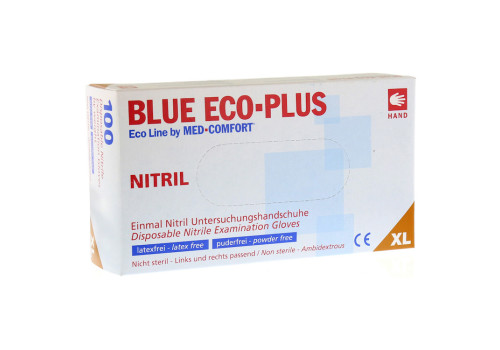 HANDSCHUHE Einmal Nitril XL blau (PZN 2500132)