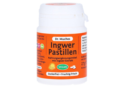Dr. Muches Ingwer Pastillen zuckerfrei (PZN 11348278)