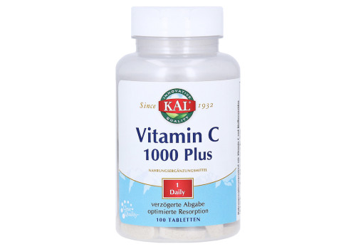 VITAMIN C 1000 Plus Retardtabletten (PZN 15880337)
