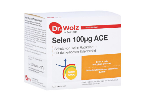 SELEN ACE 100 µg 180 Tage Kapseln (PZN 2883593)