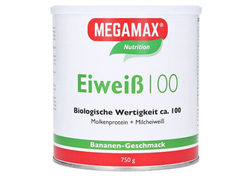 EIWEISS 100 Banane Megamax Pulver (PZN 7345877)