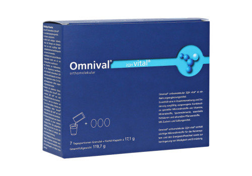 OMNIVAL orthomolekul.2OH vital 7 TP Gran.+Kaps. (PZN 8797498)