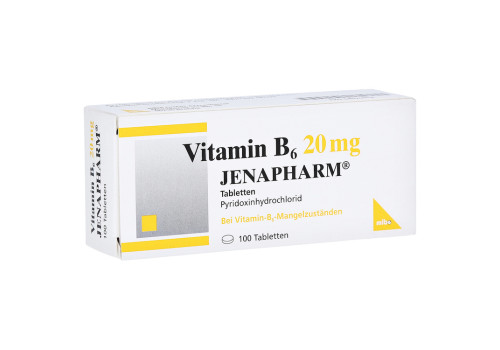 Vitamin B6 20mg JENAPHARM (PZN 4029414)
