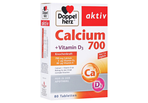 Doppelherz aktiv Calcium 700 + Vitamin D3 (PZN 11346374)