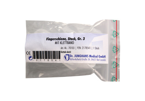 FINGERSCHIENE nach Stack Gr.3 Klettband (PZN 2178541)