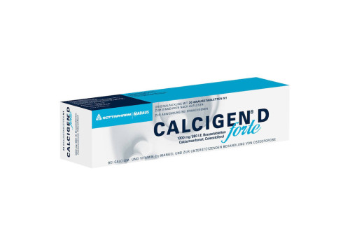 CALCIGEN D forte 1000mg/880 I.E. (PZN 1697316)