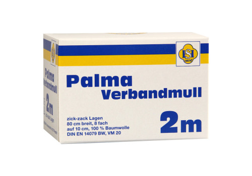 PALMA Verbandmull 80 cm 2 m zickzack Lagen (PZN 2794955)