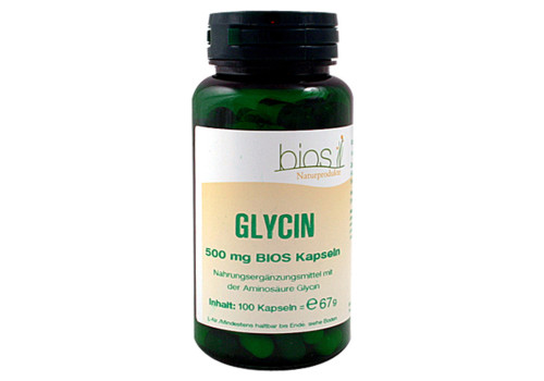 GLYCIN 500 mg Bios Kapseln (PZN 1104776)