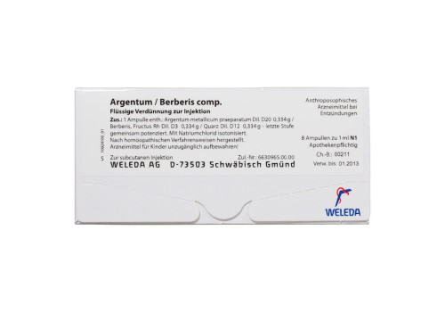 ARGENTUM/BERBERIS comp.Ampullen (PZN 1617990)