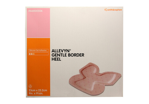 ALLEVYN Gentle Border Heel Schaumverband (PZN 2691416)
