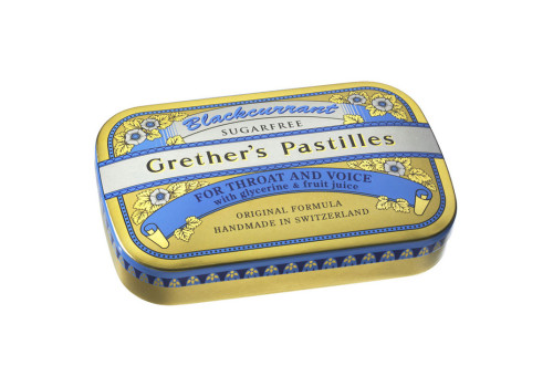 GRETHERS Blackcurrant Silber zf.Past.Dose (PZN 560420)