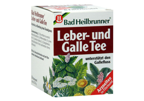 BAD HEILBRUNNER Leber- und Galletee Filterbeutel (PZN 4250998)