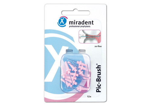 MIRADENT Interd.Pic-Brush Ersatzb.xx-fein pink (PZN 3430741)