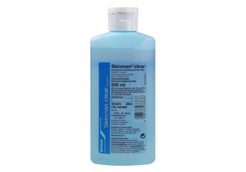 SKINMAN clear Händedesinfektion Spenderflasche (PZN 4225606)