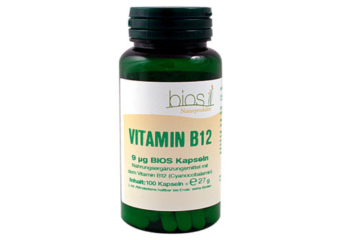 VITAMIN B12 9 µg Bios Kapseln (PZN 6054758)