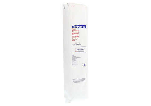 TOPPER 8 Kompr.5x5 cm unsteril (PZN 3420292)