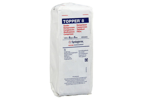 TOPPER 8 Kompr.5x5 cm unsteril (PZN 3420464)