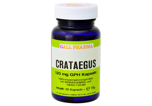 CRATAEGUS 120 mg GPH Kapseln (PZN 3435359)